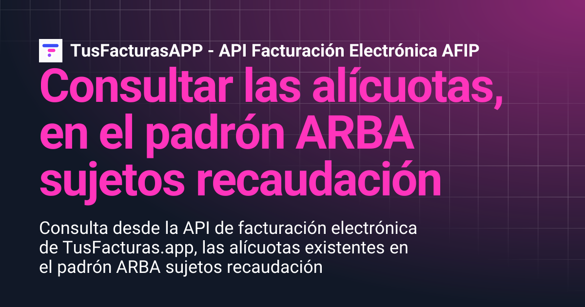 Consultar las alícuotas, en el padrón ARBA sujetos recaudación ...
